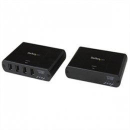 StarTech Video Accessory USB2G4LEXT2 4Port USB2 Over Gigabit LAN/Cat5e/Cat6 Ethernet Extender Retail [Item Discontinued]