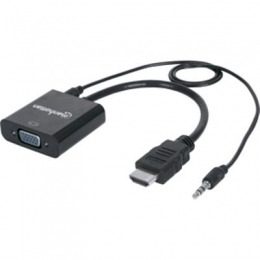 HDMI to VGA Converter w Audio [Item Discontinued]