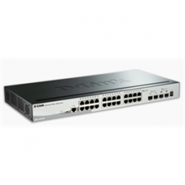 D-Link Network DGS-1510-28X SmartPro 24-Port Gigabit Switch with 4 10GbE SFP+ Retail [Item Discontinued]