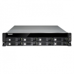 QNAP NAS TS-853U-US 8Bay 2U Cel Quad Core 2.0GHz 4GB DR3 SATA iSCSI Single PSU [Item Discontinued]