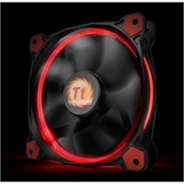Thermaltake Fan CL-F038-PL12RE-A Riing 12 LED Red 3Pin 1500RPM 40.6CFM Retail [Item Discontinued]
