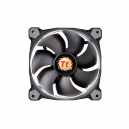 Thermaltake Fan CL-F038-PL12WT-A Riing 12 LED White 3Pin 1500RPM 40.6CFM RTL [Item Discontinued]