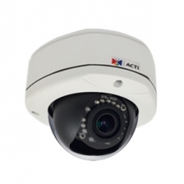 ACTi Camera E82A 3MP Outdoor Dome with D N IR WDR Vari-focal H.264 1080p 30fps [Item Discontinued]