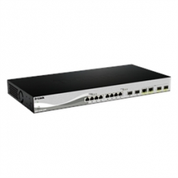 D-Link Network DXS-1210-12SC 12Port 10Gb Smart Switch with 10xSFP+ 2x10G/SFP+ Combo Retail [Item Discontinued]