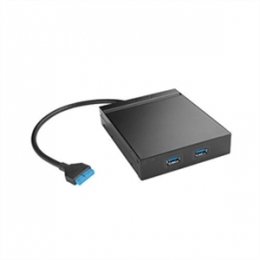 Asus Accessory 90-MKC001-G0XAN0DZ Front Panel USB 3.0 Box 19-Pin Black Retail [Item Discontinued]