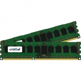 Crucial Memory CT2KIT102472BA186D 16GB DDR3 1866 ECC 2x8GB Retail [Item Discontinued]
