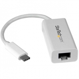 StarTech Accessory US1GC30W USB-C to Gigabit Adapter USB3.1 Gen 1 5Gbps White [Item Discontinued]