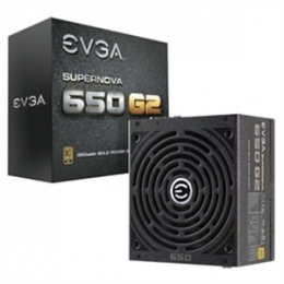 EVGA Power Supply 220-G2-0650-Y1 SuperNOVA 650 G2 Gold 650W Retail [Item Discontinued]