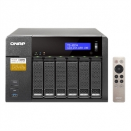 QNAP NAS TS-653A-4G-US 6-Bay Celeron N3150 QC 4GB DDR3L SATA 4xHDMI Retail [Item Discontinued]