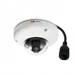 ACTi Camera E918 3MP Mini Dome Outdoor 1 3 CMOS 1250TVL Fixed Focal Retail [Item Discontinued]