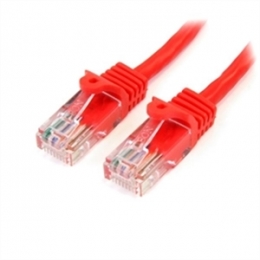 StarTech Cable 45PATCH15RD 15ft Cat5e Patch with Snagless RJ45 Red Retail [Item Discontinued]