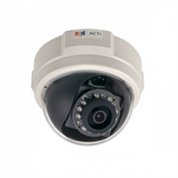 ACTi Camera E58 2MP Indoor Dome D N IR WDR H.264 1080p 30fps PoE Retail [Item Discontinued]