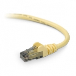 Belkin Cable A3L980-50-YLW-S 50ft CAT6 Snagless Patch Cable RJ45M RJ45M Yellow [Item Discontinued]