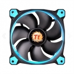 Thermaltake Fan CL-F055-PL12BU-A TT Premium 1500RPM 12V 2.4W 3Pin Riing Blue [Item Discontinued]