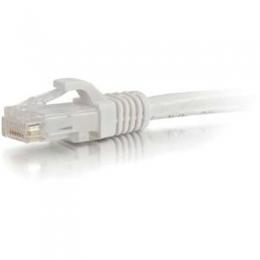50FT CAT5E SNAGLESS UTP CABLE-WHT [Item Discontinued]