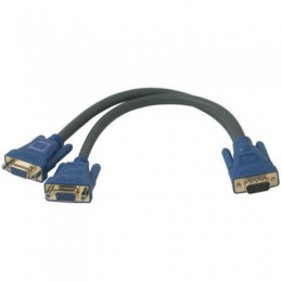HD15M/F Monitor Y-Cable [Item Discontinued]