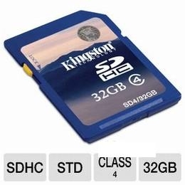 32GB SDHC Class 4 Flash Card [Item Discontinued]