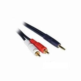 25Stereo M to Dual RCA M Y [Item Discontinued]