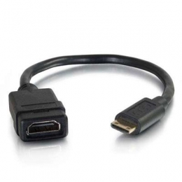 Mini HDMI M to HDMI F [Item Discontinued]