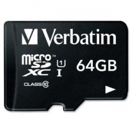microSDXC Class 10 w/Adp 64GB [Item Discontinued]