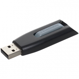 Verbatim 64GB V3 Store N Go USB 3.0 Drive Black - 49174 [Item Discontinued]