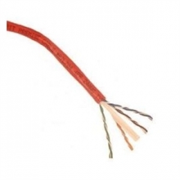 Belkin Network Accessorry CAT6 Gigabit Solid Cable 1000FT Red Bulk [Item Discontinued]