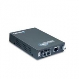 TRENDnet TFC-1000S20 1000Base-T to 1000Base-LX Single-Mode Fiber Converter [Item Discontinued]