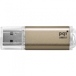 PQI Memory Flash 627V-008GR4004 U273V USB3.0 Flash Drive 8GB Brown LED Indicator Retail [Item Discontinued]