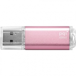 PQI Memory Flash 627V-008GR6004 U273V USB3.0 Flash Drive 8GB Pink LED Indicator Retail [Item Discontinued]