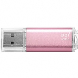 PQI Memory Flash 627V-016GR6004 U273V USB3.0 Flash Drive 16GB Pink LED Indicator Retail [Item Discontinued]