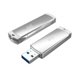 PQI Memory Flash 6338-016GR2001 Nano USB3.0 SuperSpeed Drive 16GB Write Protection Retail [Item Discontinued]