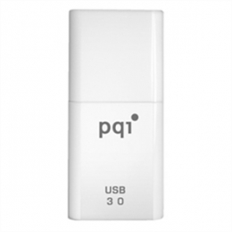 PQI Memory Flash 681V-008GR3003 U819V USB3.0 Flash Drive 8GB Piano White LED Retail [Item Discontinued]