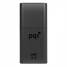 PQI Memory Flash 681V-016GR2003 U819V USB3.0 Flash Drive 16GB Piano Iron Gray LED Retail [Item Discontinued]