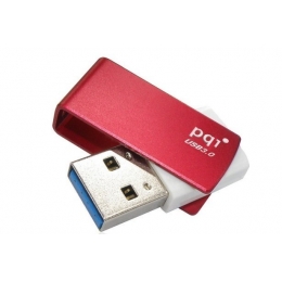 PQI Memory Flash 6822-008GR2002 U822V USB3.0 Capless Rotation Flash Drive 8GB Red Retail [Item Discontinued]