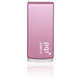 PQI Memory Flash 6822-016GR6002 U822V USB3.0 Capless Rotation Flash Drive 16GB Pink Retail [Item Discontinued]