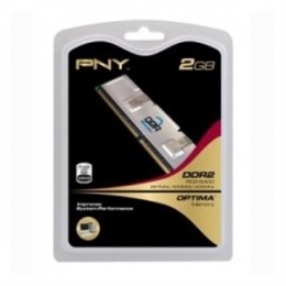 PNY ME 2GB DDR2 667MHz PC2-5300 240-pin DIMM Desktop Memory [Item Discontinued]
