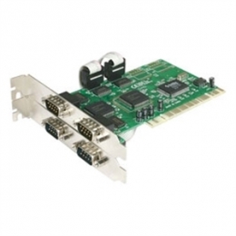 StarTech I/O Card PCI4S550N 4Port PCI RS232 SerialAdapterCard w/16950 UART Retail [Item Discontinued]