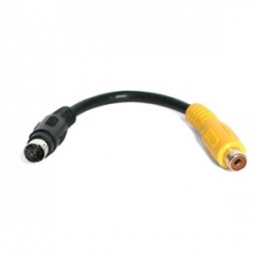 StarTech Cable 6inch S-Video to Composite Video Adapter Retail [Item Discontinued]