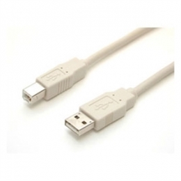 StarTech Cable USBFAB_10 10 feet Beige A to B USB 2.0 Cable M/M Retail [Item Discontinued]