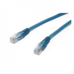 StarTech Cable M45PATCH1BL 1 ft Blue Molded Cat5e UTP Patch Cable Retail [Item Discontinued]