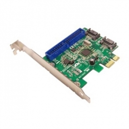 SIIG Controller Card SC-SA0E12-S1 DisplayPort 6Gb/s 2x SATA/1xPATA PCI Express Retail [Item Discontinued]