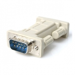 StarTech NM9MM DB9 RS232 Serial Null Modem Adapter - M/M Retail [Item Discontinued]