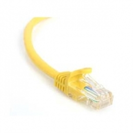 StarTech Cable 45PATCH15YL 15ft Yellow Snagless Cat5e UTP Patch Cable Retail [Item Discontinued]