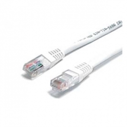 StarTech Cable M45PATCH10WH 10ft White Molded Cat5e UTP Patch Cable Retail [Item Discontinued]