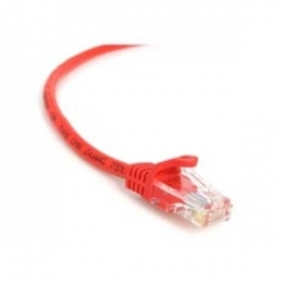 StarTech 45PATCH2RD 2 ft Red Snagless Cat5e UTP Patch Cable Retail [Item Discontinued]