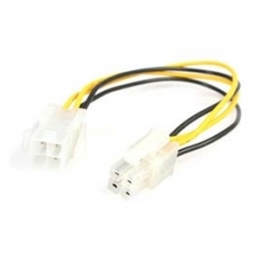 StarTech ATXP4EXT 8in ATX12V 4 Pin P4 CPU Power Extension Cable Retail [Item Discontinued]