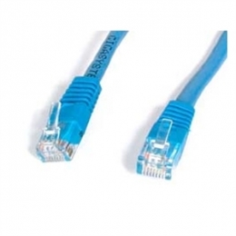 StarTech C6PATCH4BL 4 ft Blue Molded Cat6 UTP Patch Cable ETL Verified Retail [Item Discontinued]