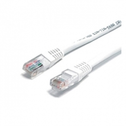 StarTech M45PATCH3WH 3ft White Molded Cat5e UTP Patch Cable Retail [Item Discontinued]