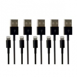 Lightning USB Chg Sync 1m Blk [Item Discontinued]