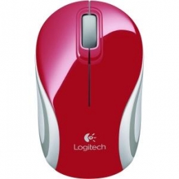 Wireless Mini Mouse M187 Red [Item Discontinued]